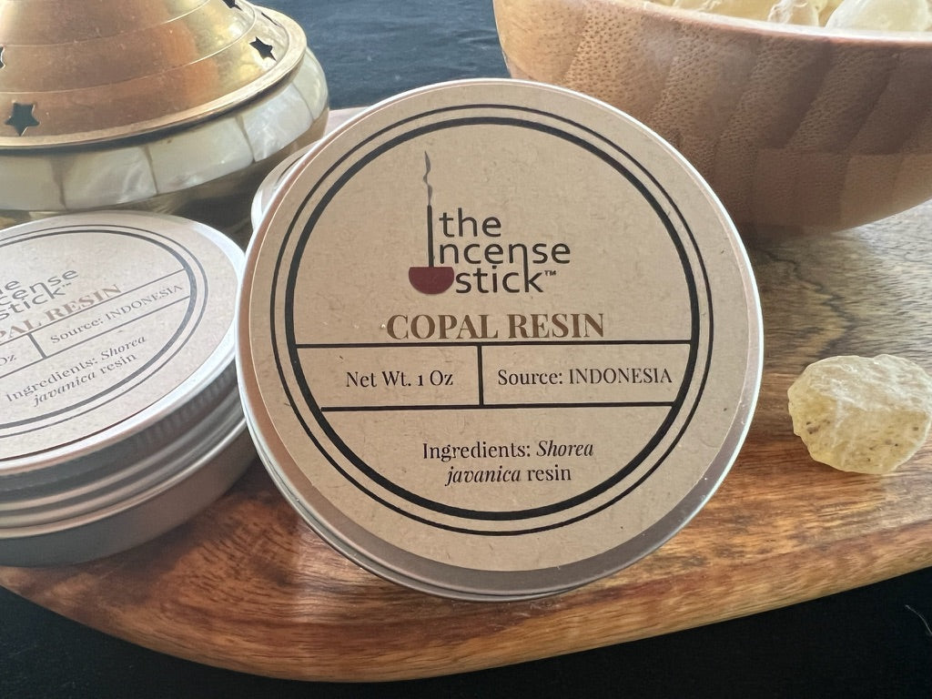 Copal Resin  | 1 ounce | Indonesia | 100% Natural Copal resin | Shorea javanica | Dammar