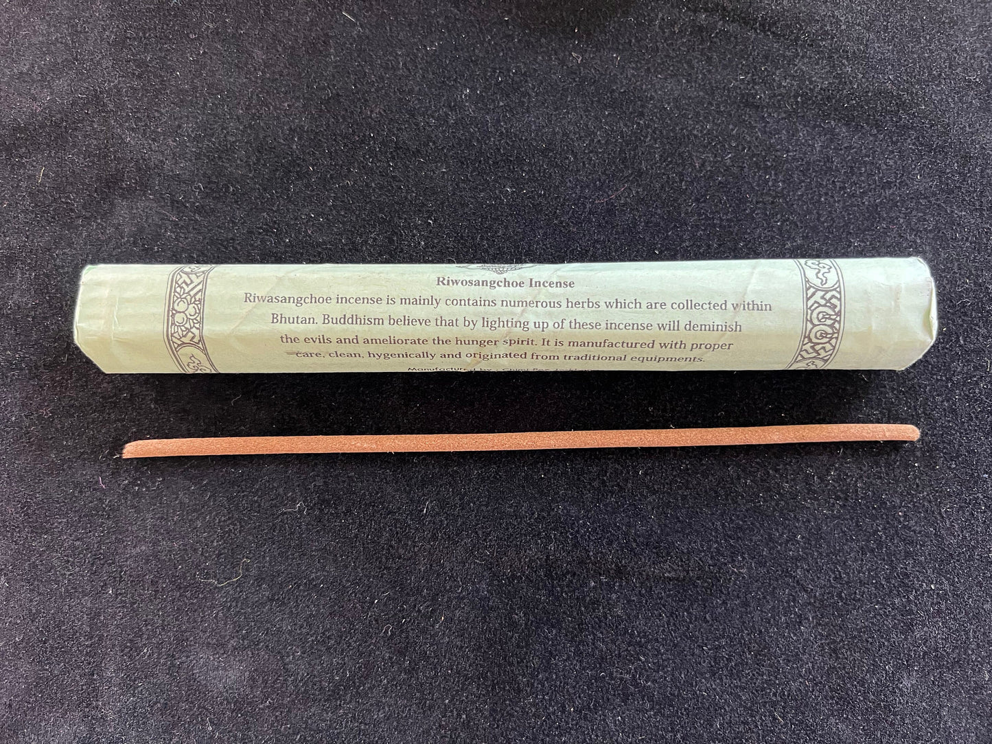 Riwosangchoe Incense | Bhutanese Himalayan Style Incense | 30 sticks | 9 inches | Chimi Incense