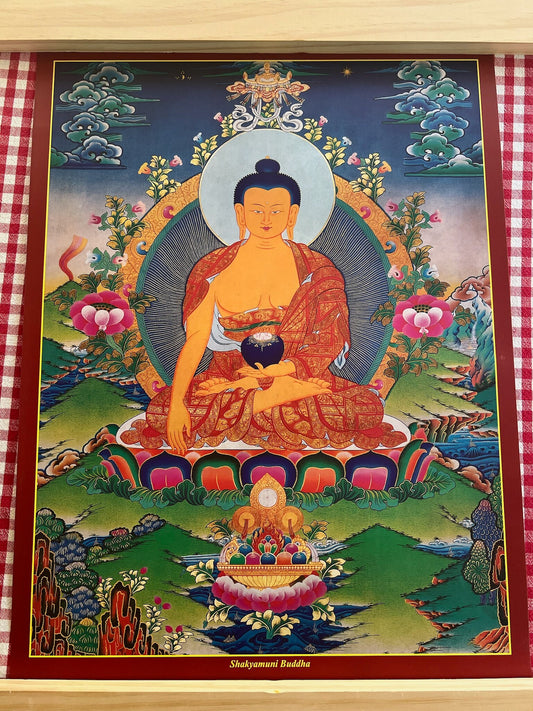Buddha Shakyamuni Poster | 17in x 25in | Nepal