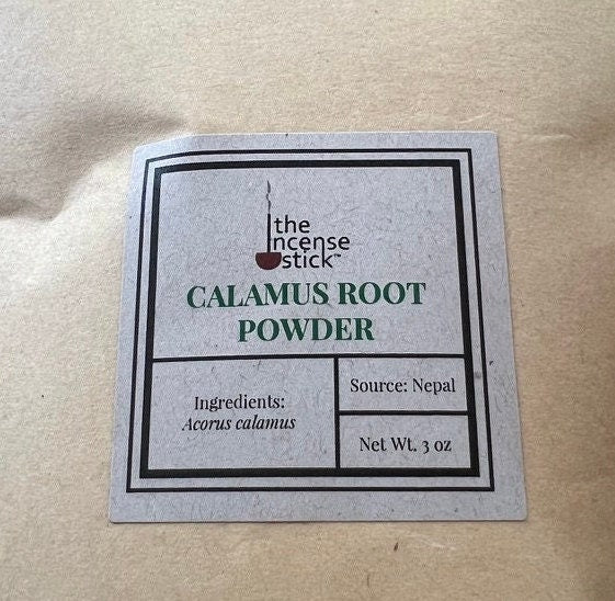 Calamus Root Powder| 3 oz | Nepal | Acorus calamus | Incense Base | Sweet Flag