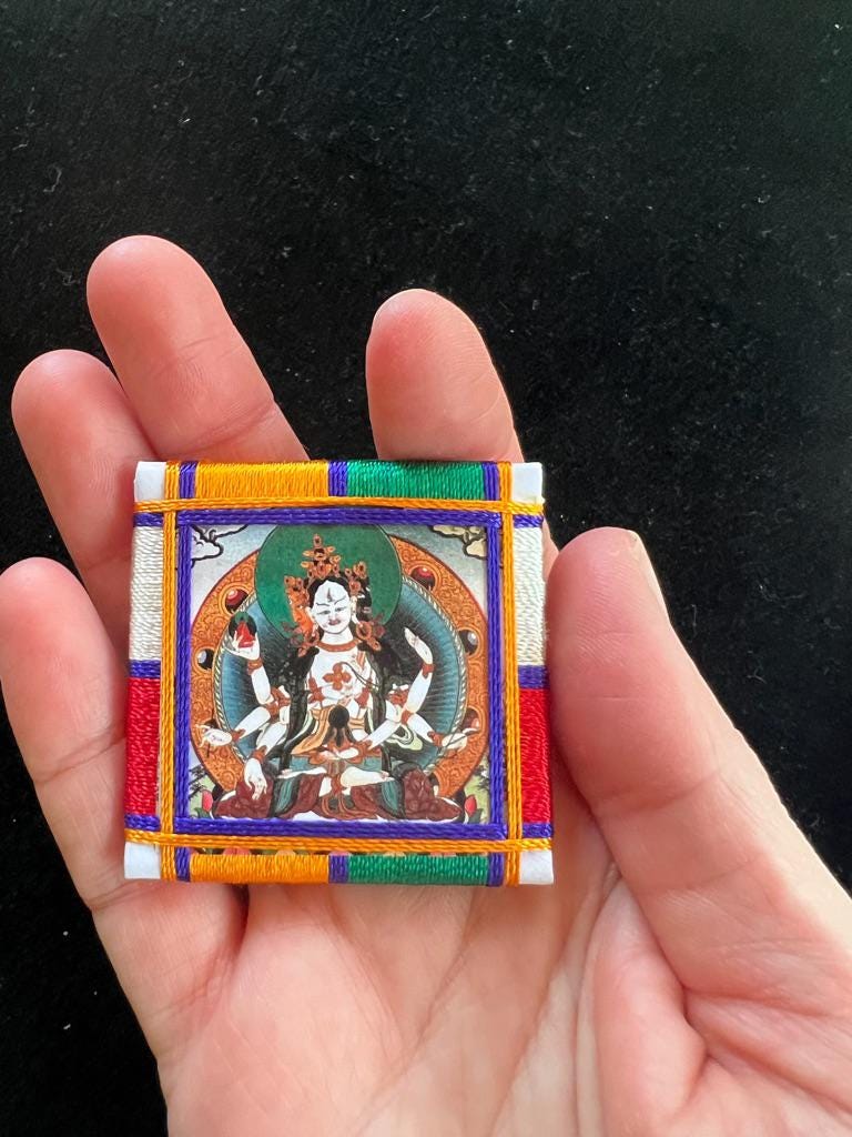 Namgyalma Protective Amulet | | 2 in by 2 in | Protection Blessing | Long Life