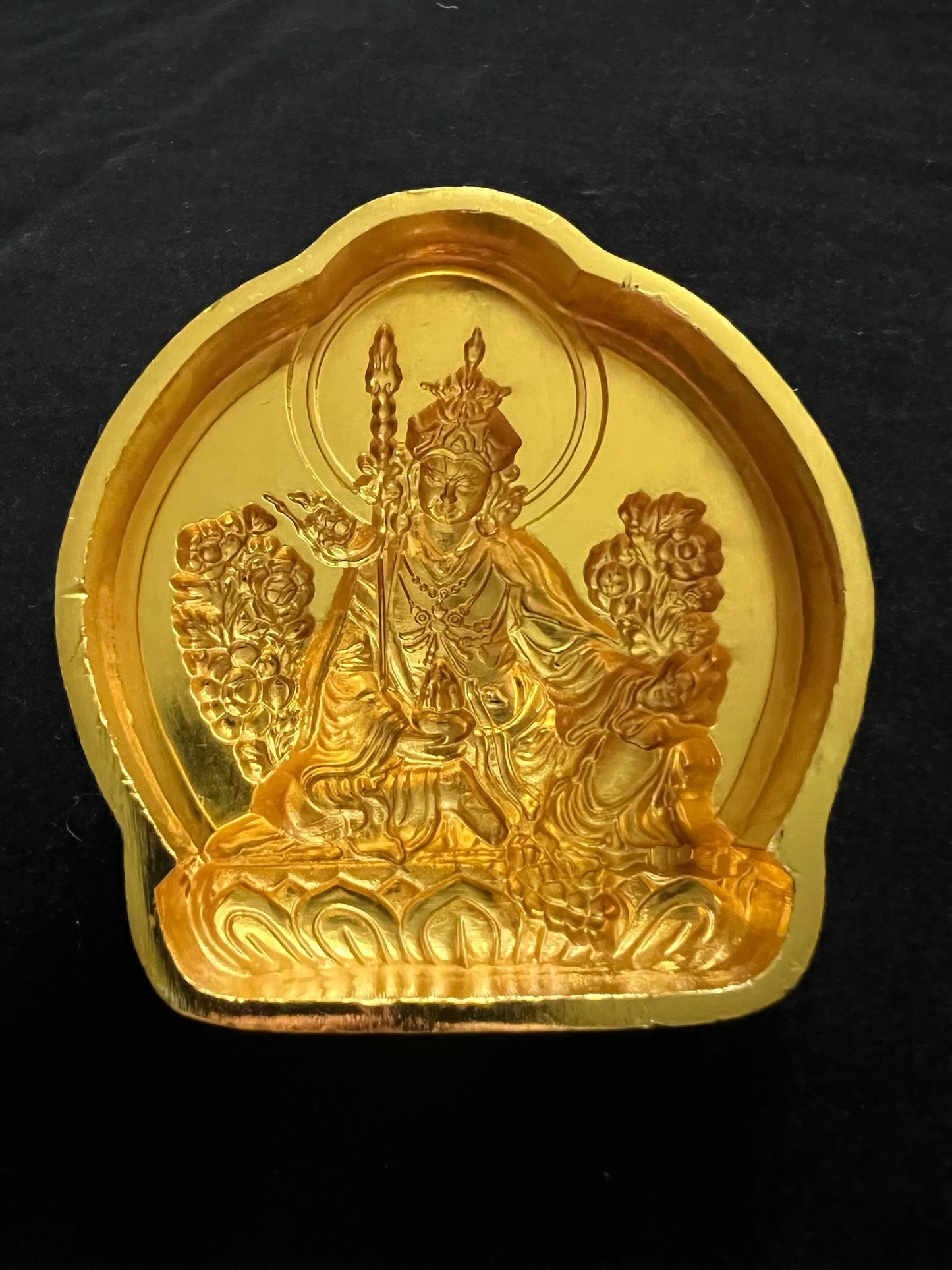 Guru Rinpoche Tsa Tsa Mold | Metal Alloy | Approx 3 1/2 Inches | Guru Padmasambhava