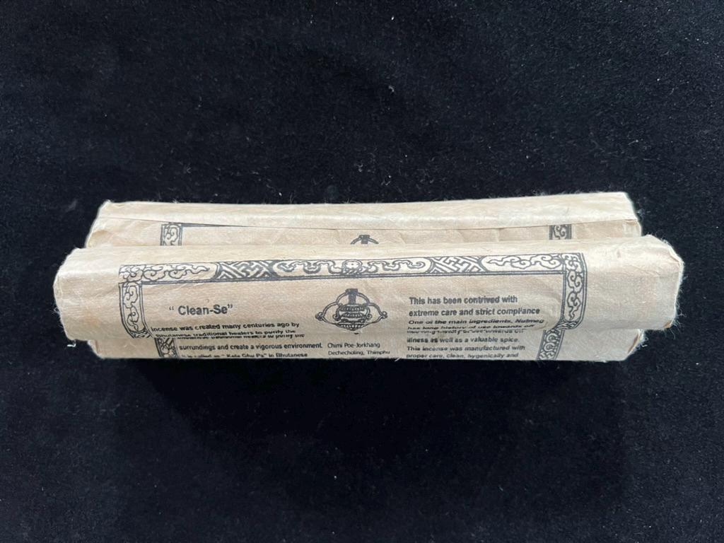 Clean-Se Incense | Bhutanese Himalayan Style Incense | 27 sticks | 9 inches | Chimi Incense | Clean Environment