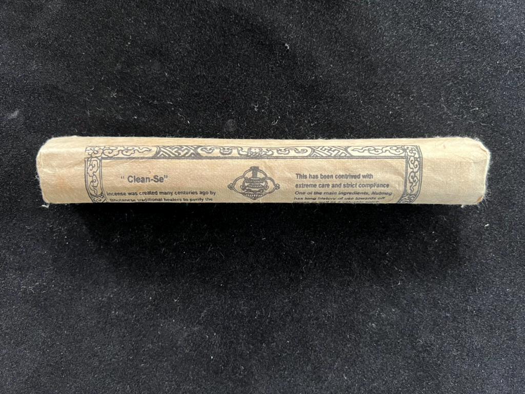 Clean-Se Incense | Bhutanese Himalayan Style Incense | 27 sticks | 9 inches | Chimi Incense | Clean Environment