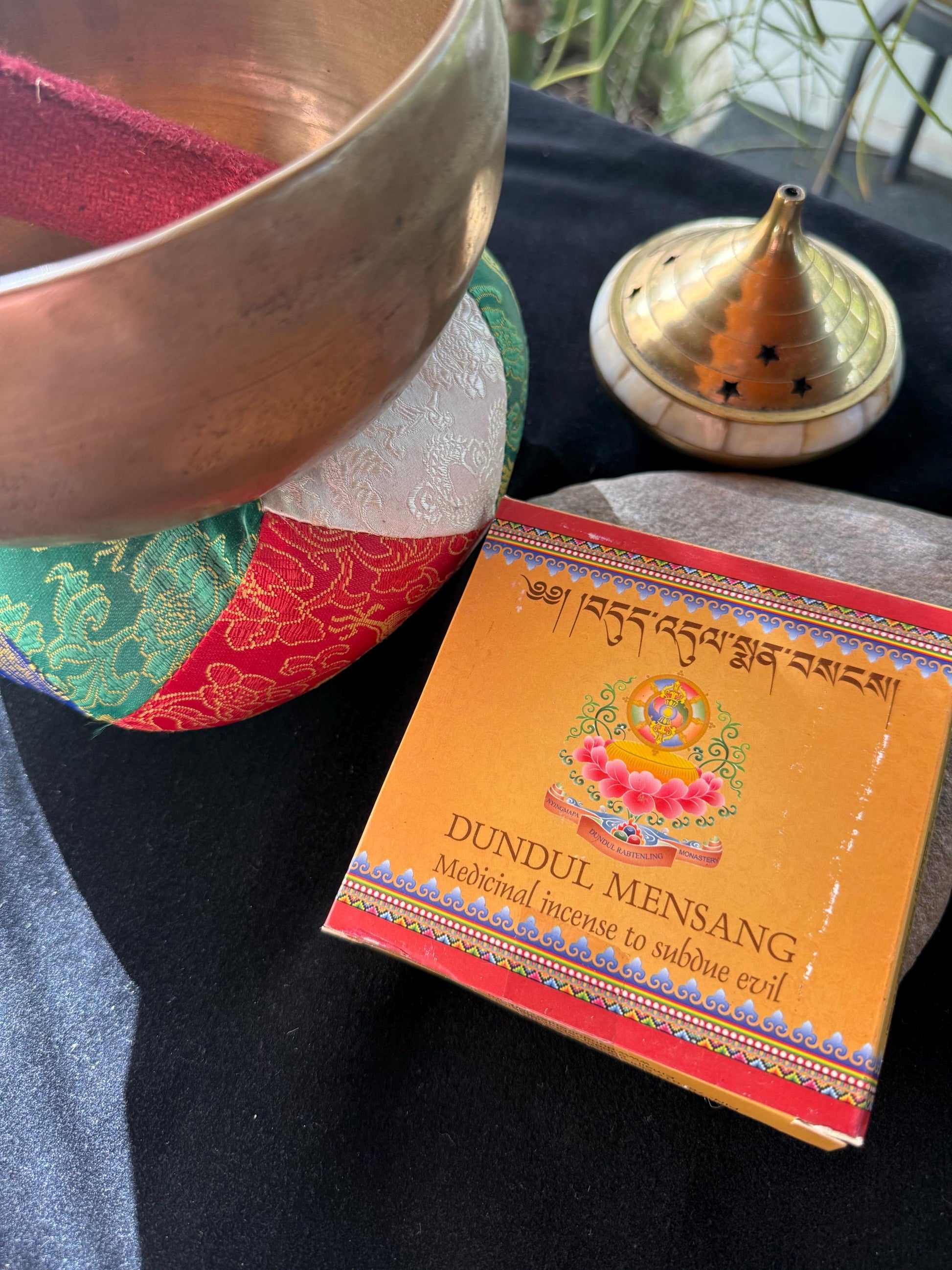 Dundul Mensang Incense Powder| India | 45 grams | Dundul Raptenling Monastery | Dudjom