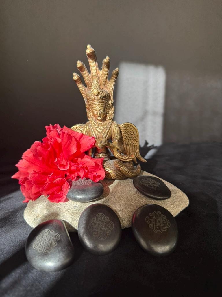 Naga Blessing Stones | River Rock | Approx 1 inches | Tibet | Water Blessing