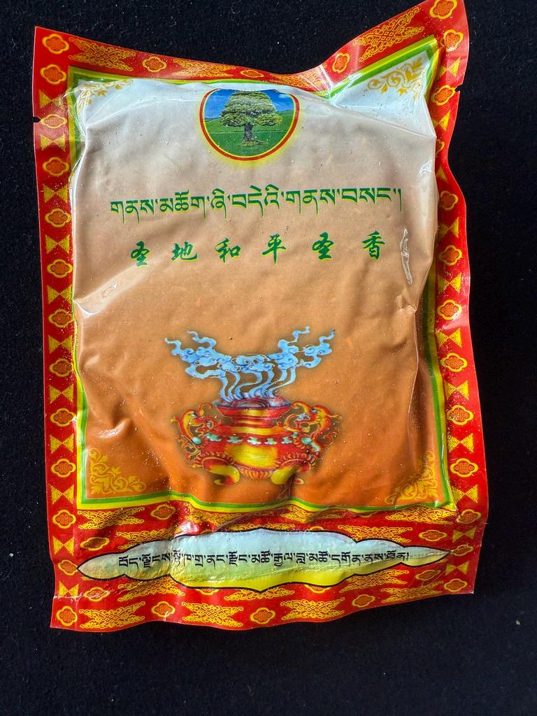 Tsogyal Latso Holy Land Incense Powder | 80 grams | Tibet | Yeshe Tsogyal