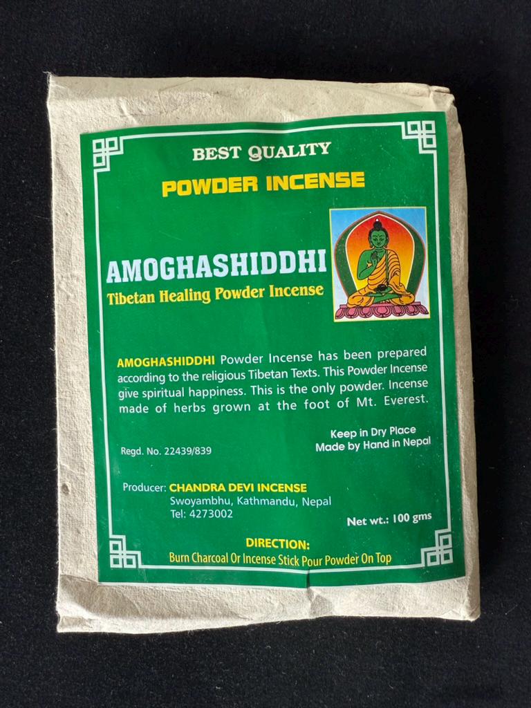 Amoghashiddhi Incense Powder| Nepalese Incense Powder | 100 grams | Chandra Devi Incense