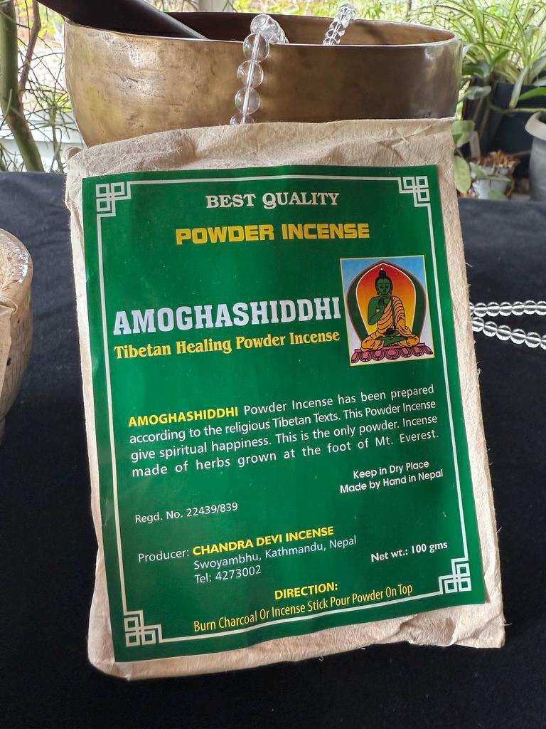 Amoghashiddhi Incense Powder| Nepalese Incense Powder | 100 grams | Chandra Devi Incense