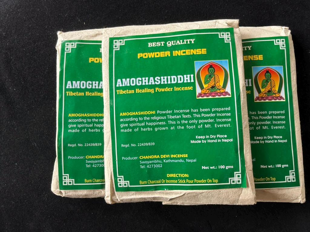 Amoghashiddhi Incense Powder| Nepalese Incense Powder | 100 grams | Chandra Devi Incense