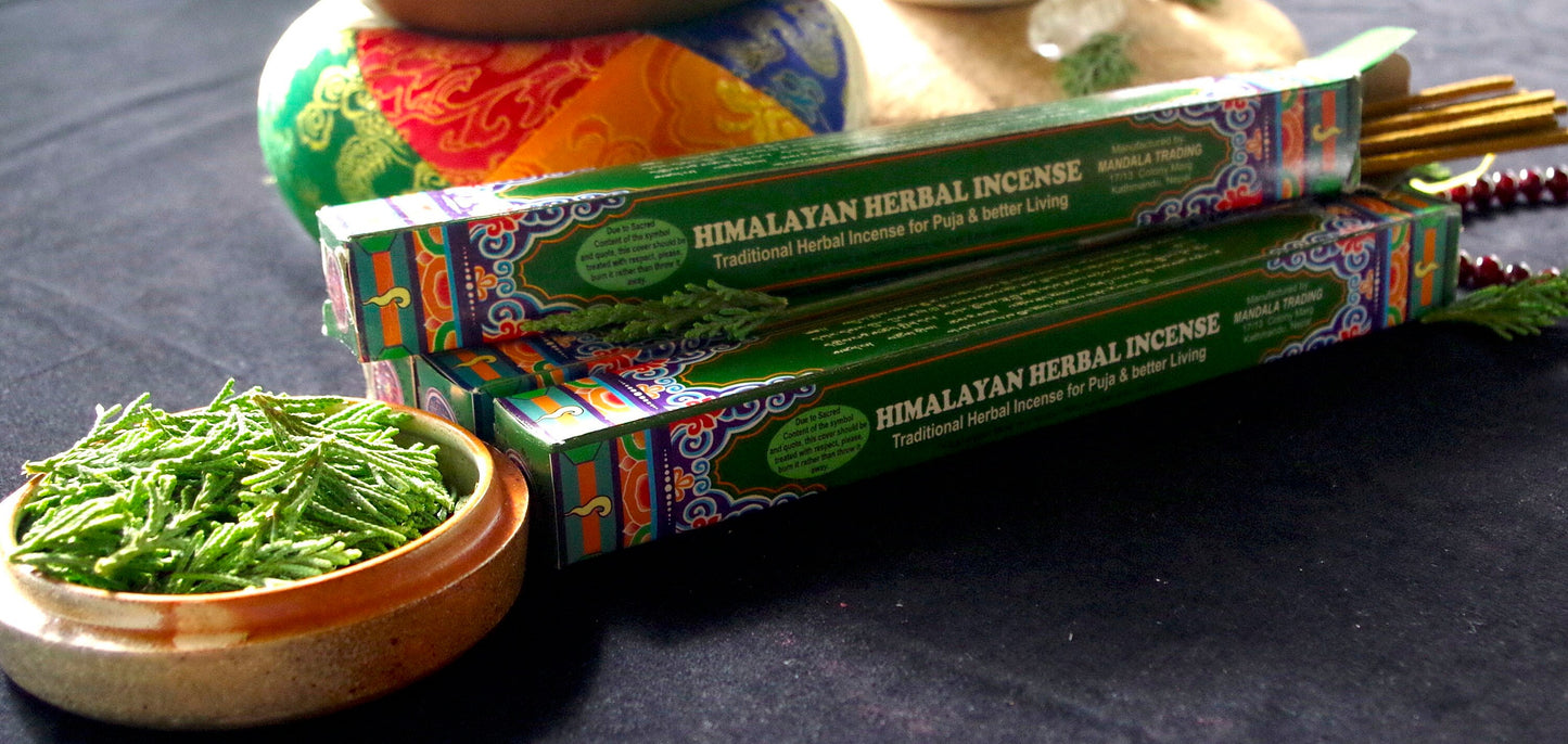 Himalayan Herbal Incense | Tibetan Incense | 40 sticks