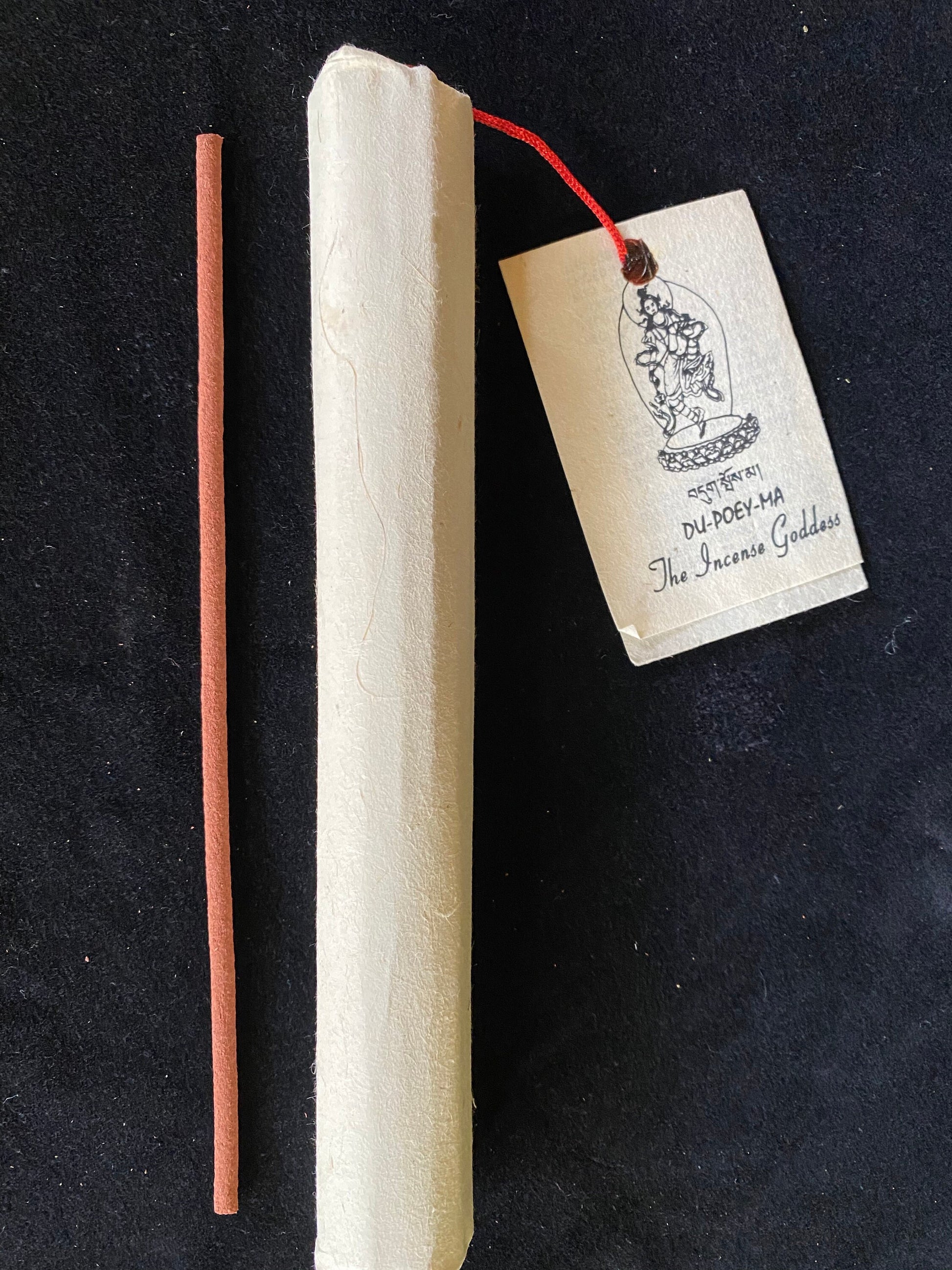 Du-Poey-Ma, The Incense Goddess Incense | Tibetan Incense | 25 sticks