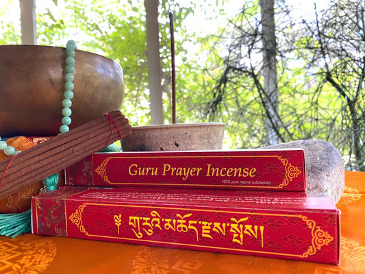 Guru Prayer Incense | Tibetan Incense | 21 sticks | Himalayan Arts