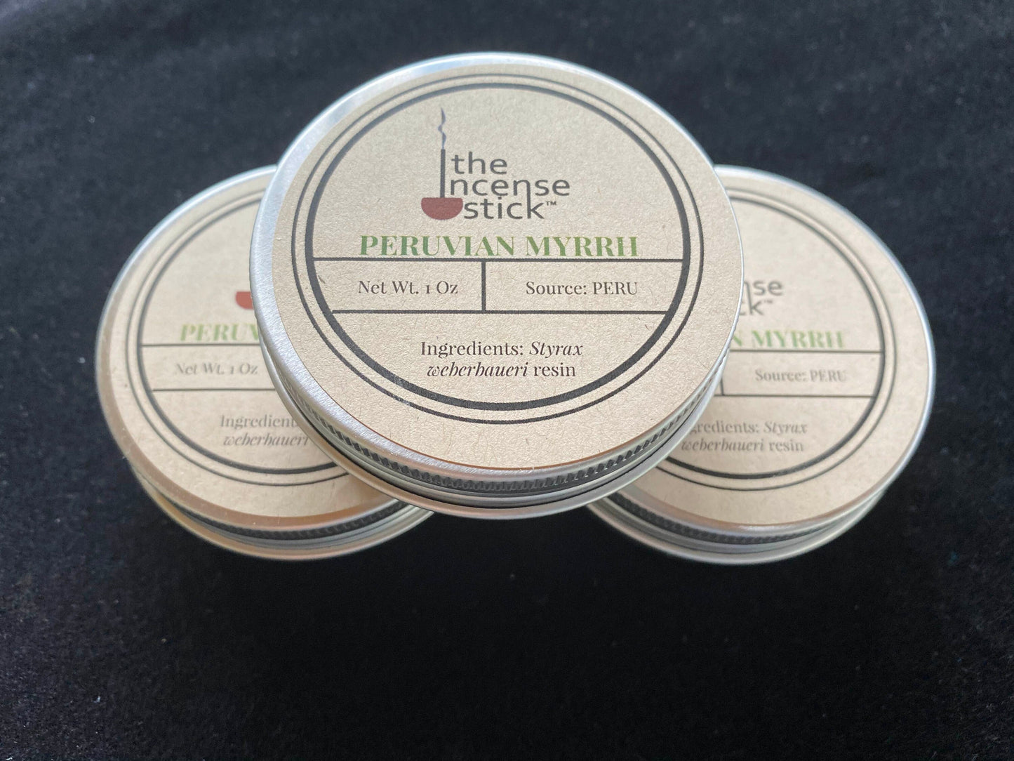 Peruvian Myrrh Resin  | 1 ounce | Natural Tree Resin | 100% Natural Styrax weberbaueri resin