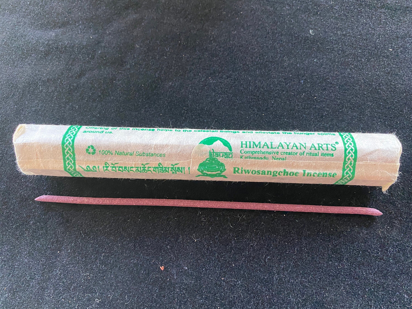 Riwosanchoe Incense | Tibetan Incense | 25 sticks | Riwo Sangcho | Himalayan Arts