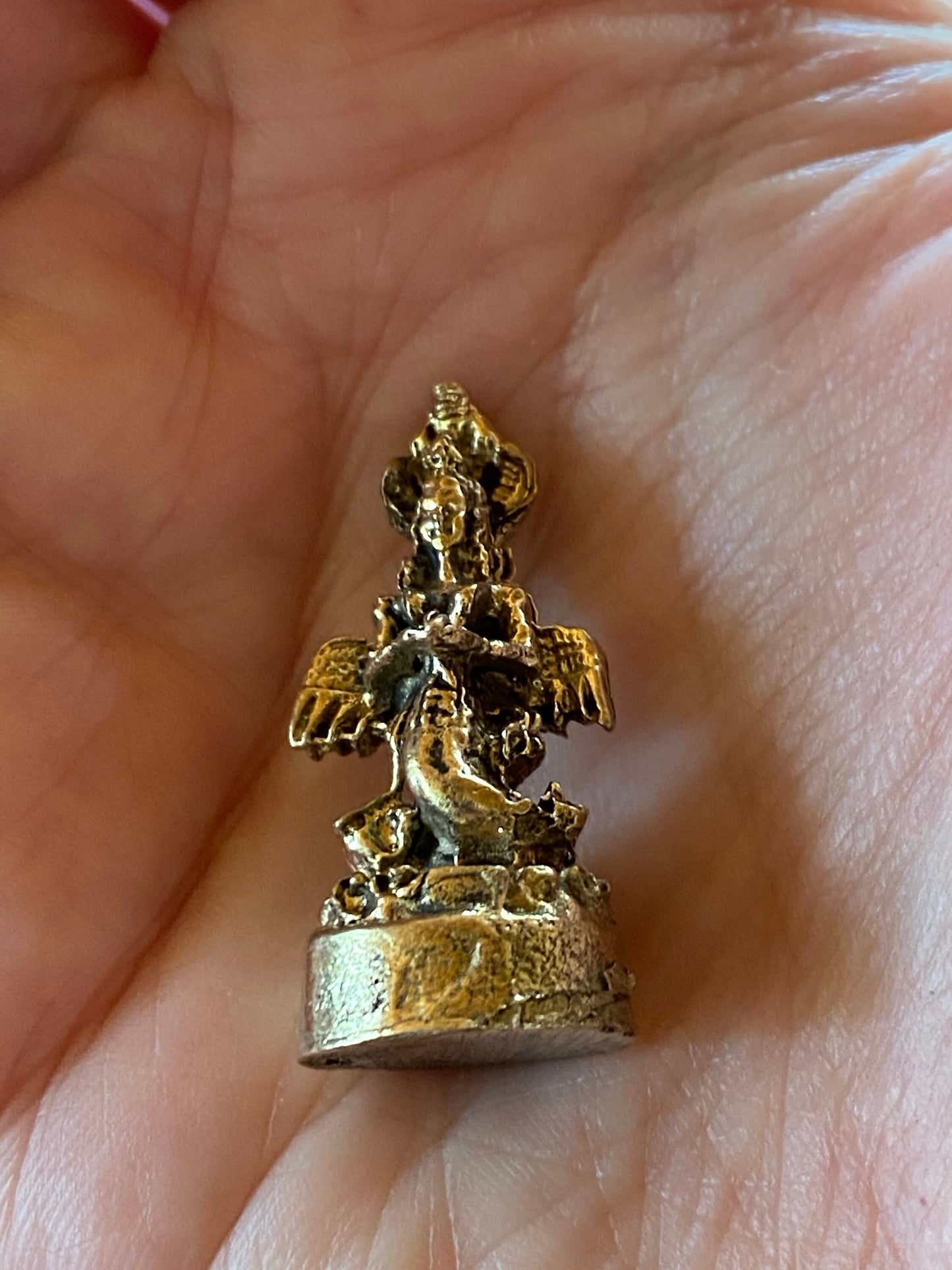 Tiny Naga Kanya Statue | Handmade | 1.25 inches by .50 inches | Guardian Goddess of the Three Realms
