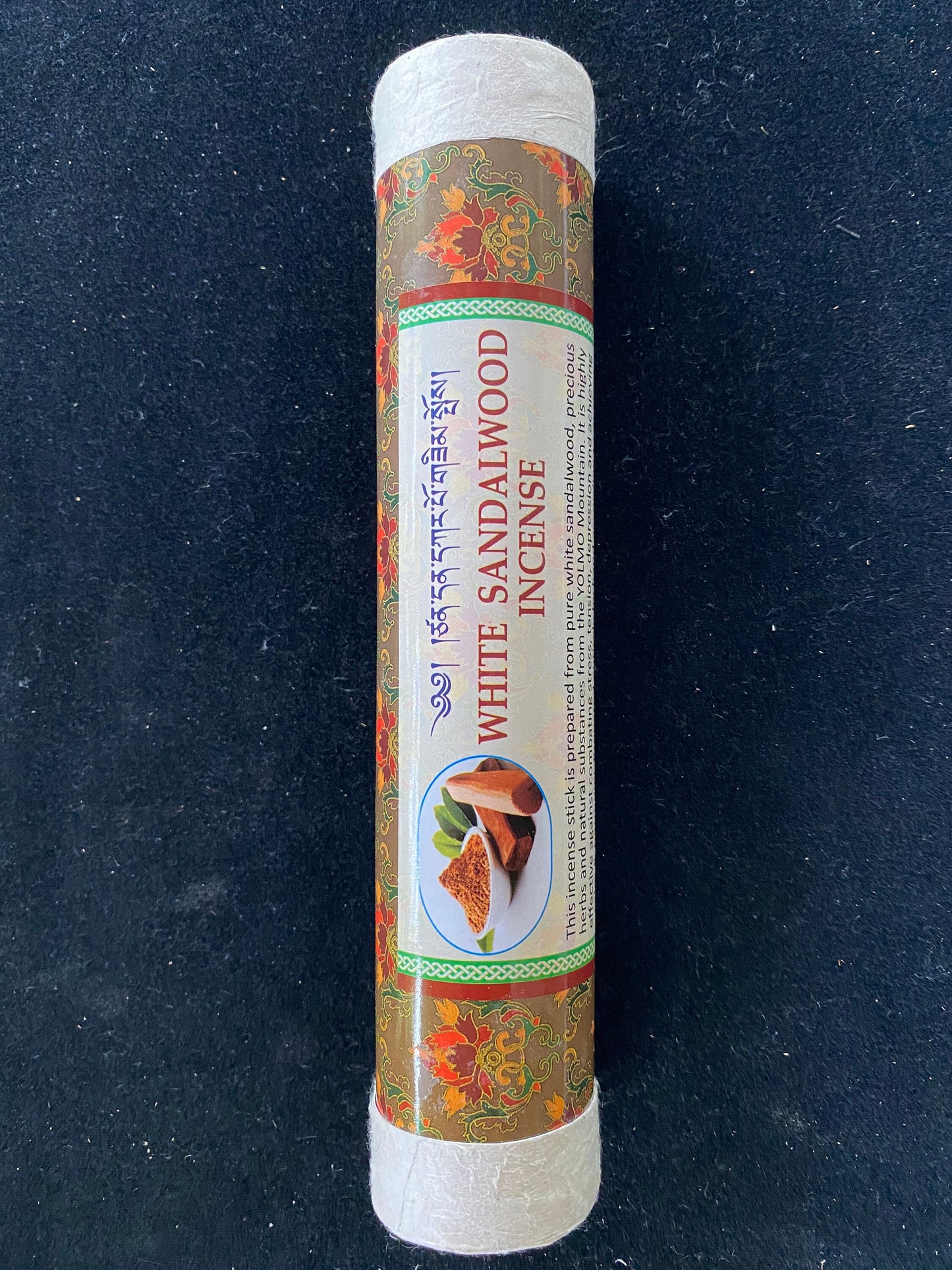 White Sandalwood Incense | Tibetan Incense | 24 sticks | Himalayan Arts