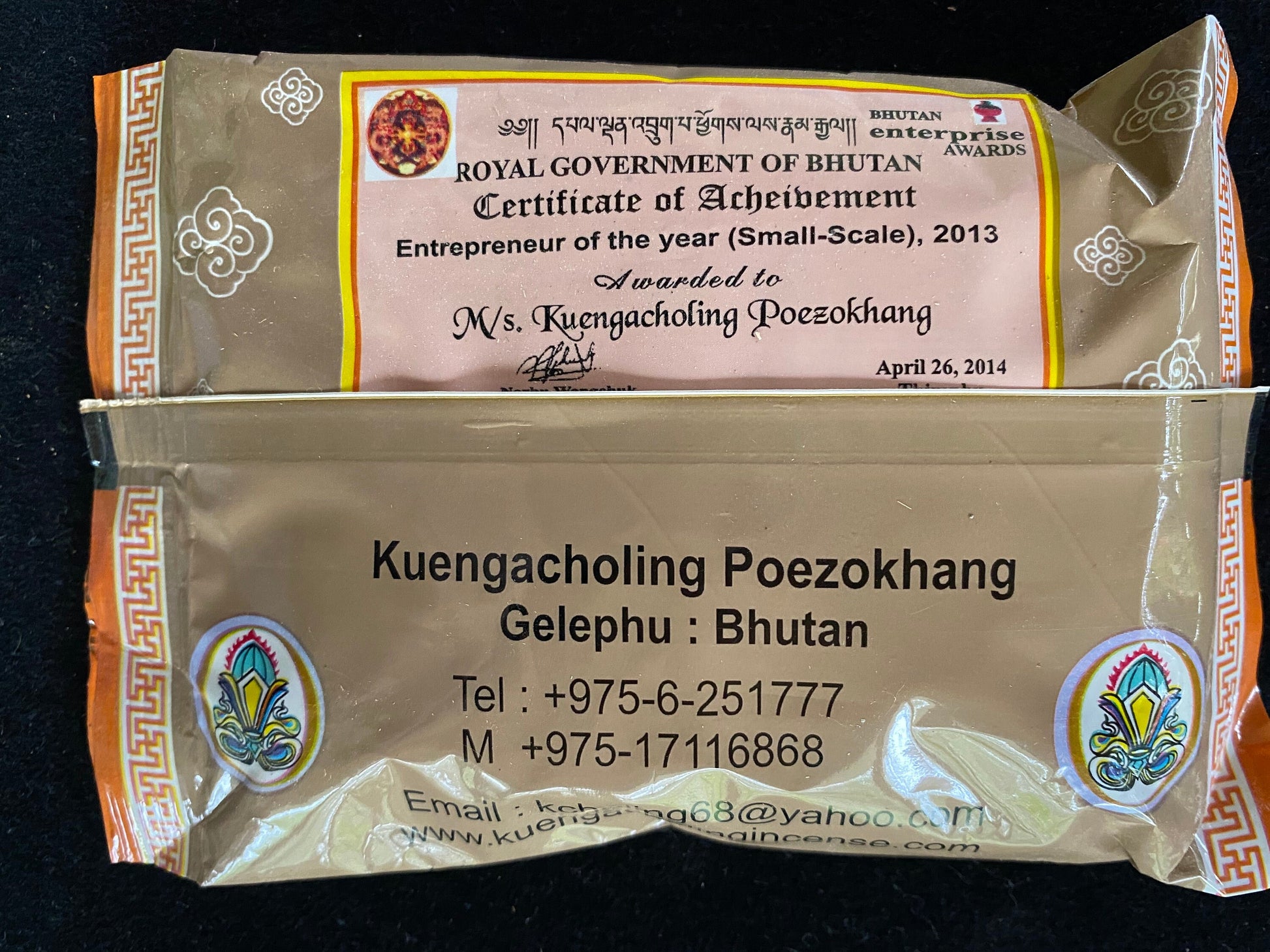 Drib-Sang Powder| Bhutanese Incense Powder | 70 grams