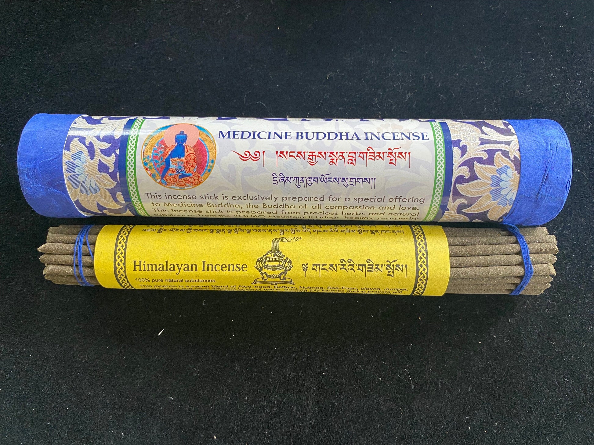 Medicine Buddha Incense | Tibetan Incense | 24 sticks | Himalayan Arts