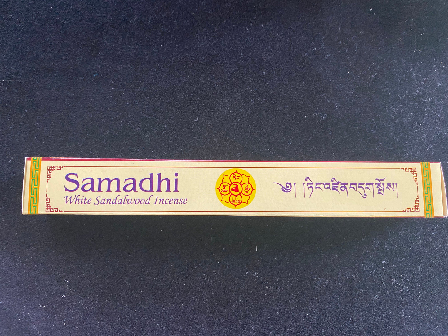 Samadhi White Sandalwood Incense | Tibetan Incense | 32 sticks | 7 inches