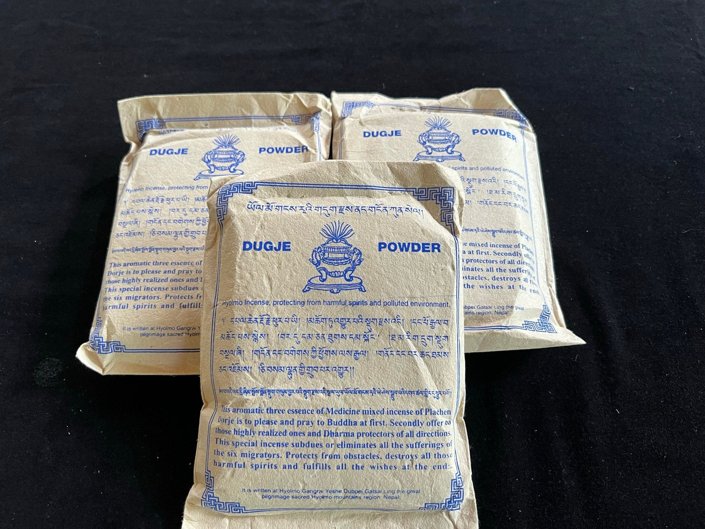 Poudre de Dugje| Poudre d'encens népalais | 190 grammes