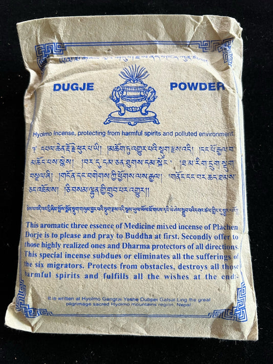 Dugje Powder| Nepalese Incense Powder | 190 grams