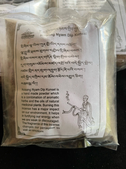 Nolsang Nyam Dip Kunsel Powder| Nepalese Incense Powder | 230 grams