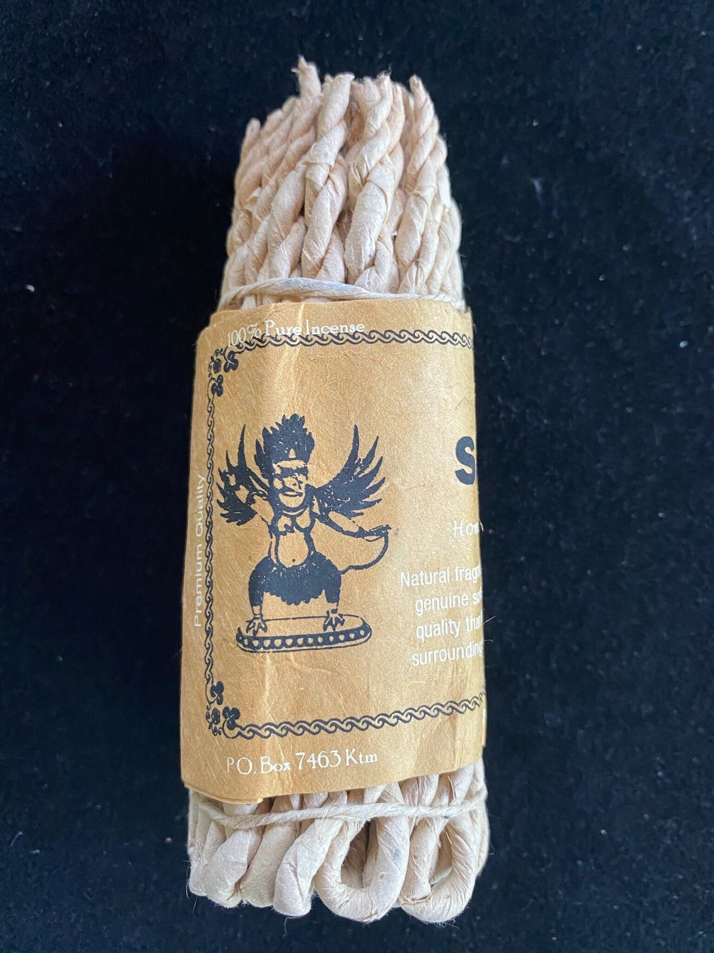 Sandalwood Nepali Rope Incense | 50 ropes | 4 inches | Herbal Dhoop
