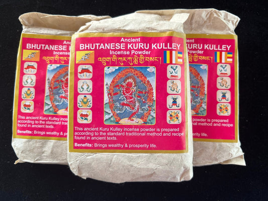 Bhutanese Kuru Kulley Powder| Bhutanese Incense Powder | 80 grams | Kurukulla