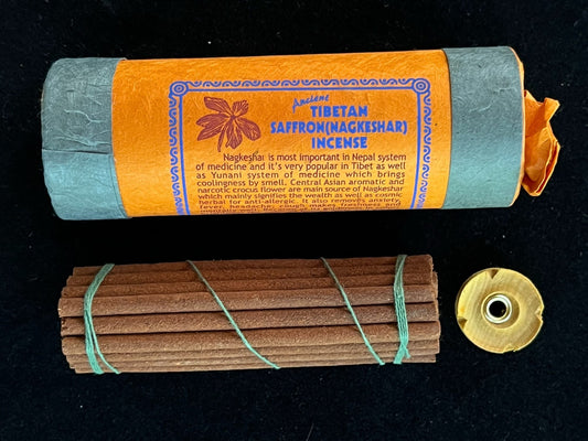 Tibetan Saffron (Nagkeshar) Incense | Tibetan Incense | 30 sticks