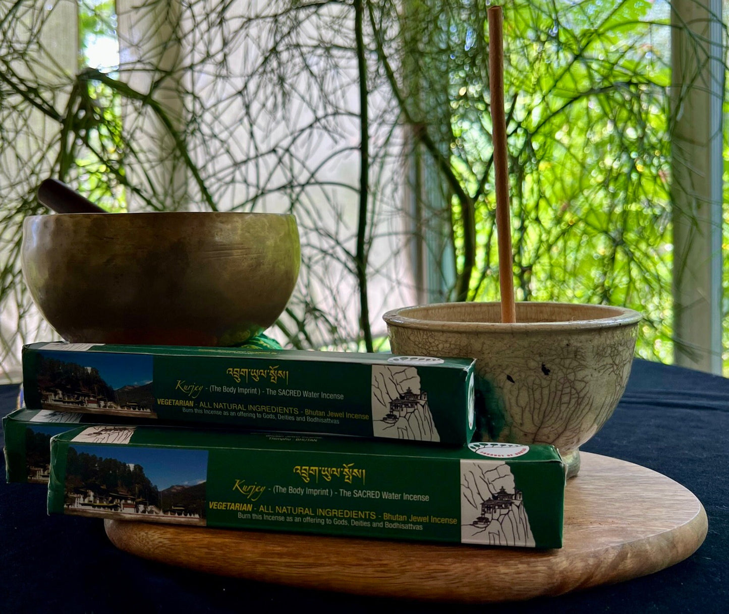 Kurjey (The Body Imprint) | Bhutanese Incense | The Sacred Water Incense| Vegetarian| 18+ sticks