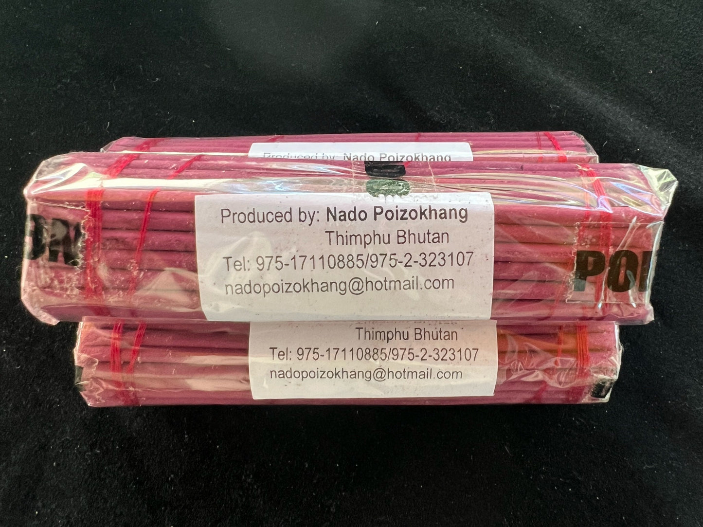 Nado Sandal Poi Incense | Bhutanese Incense | 50 sticks | Pure Herbal Incense |  Nado Poizokhang | Sandalwood