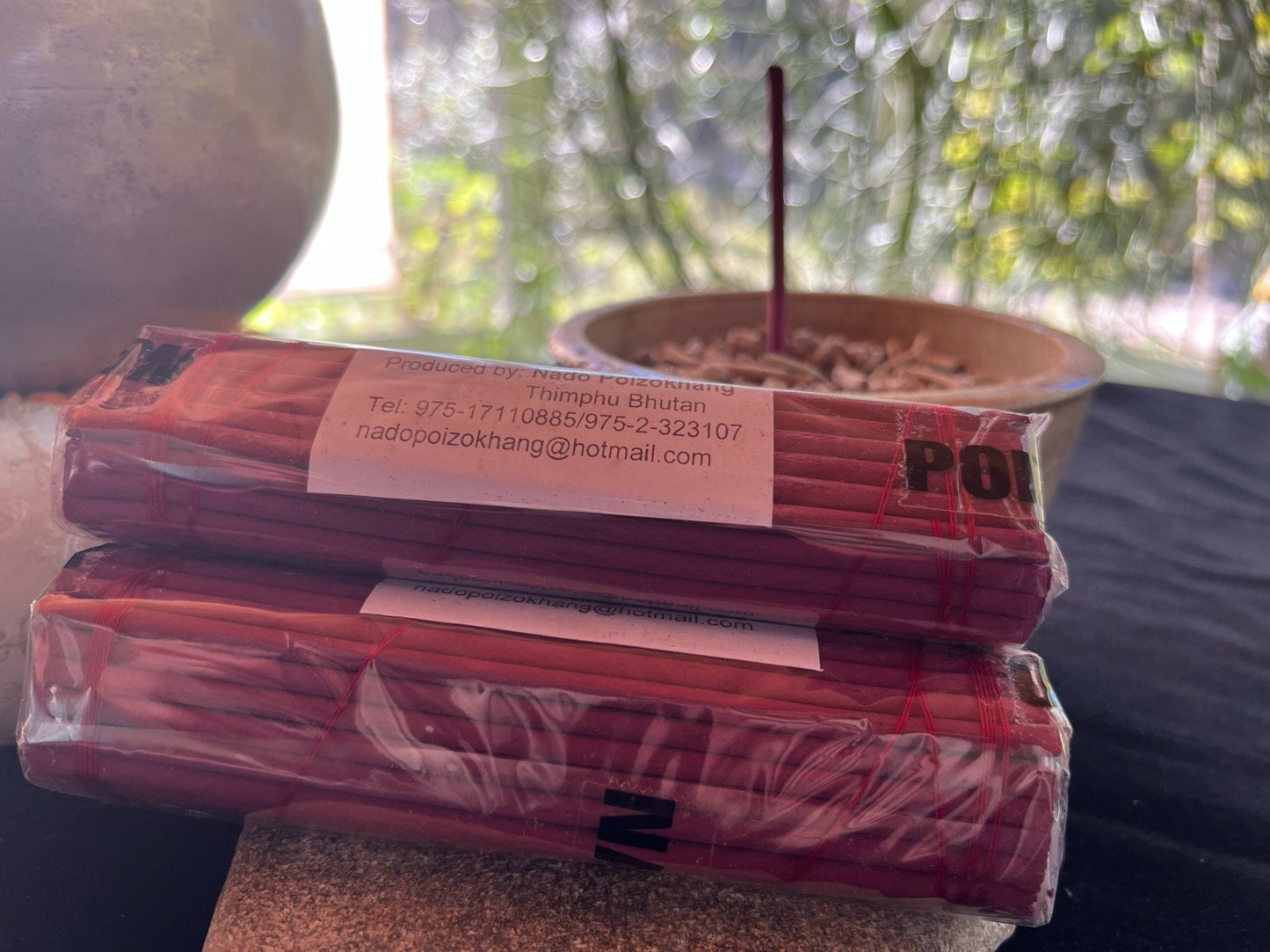 Nado Sandal Poi Incense | Bhutanese Incense | 50 sticks | Pure Herbal Incense |  Nado Poizokhang | Sandalwood