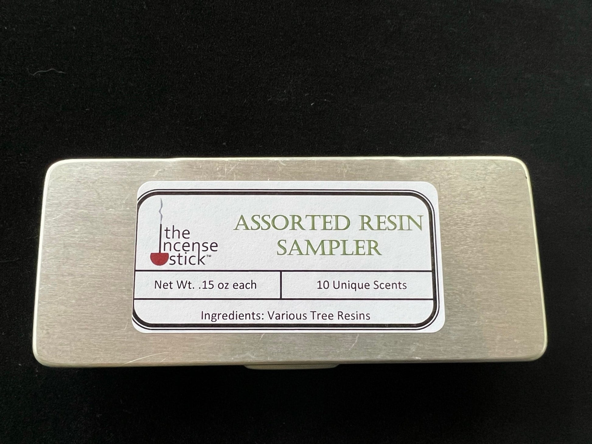 Assorted Resin Sampler | 10 different samples | .15 ounces each sample | Copal, Myrrh, Breu Branco, Benzoin, Frankincense, Galbanum