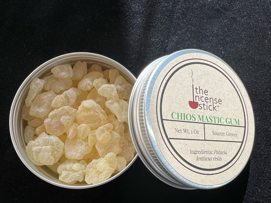 Chios Mastic Gum  | 1 ounce | Natural Tree Resin | Greece