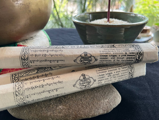 Guru Chan Dreen Poejor Incense | Bhutanese Himalayan Style Incense | 30 sticks | 9 inches | Chimi Incense