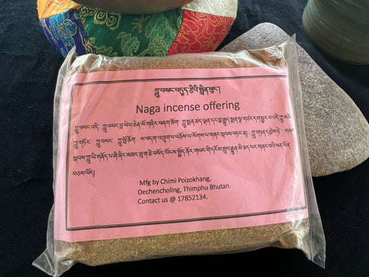 Naga (Luu Sang) Powder| Bhutanese Himalayan Style Incense | 250 grams | Chimi Incense