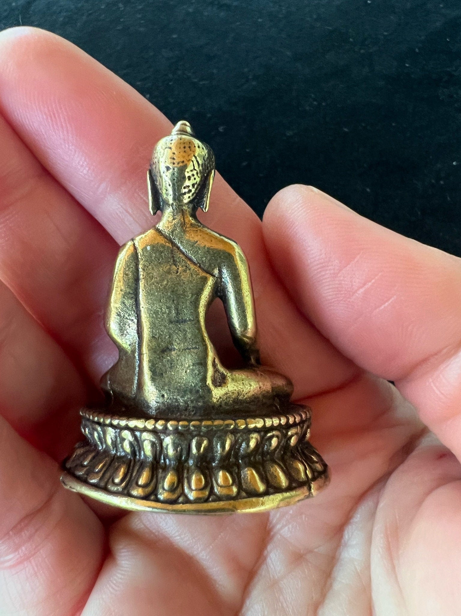 Deluxe Small Buddha Shakyamuni Statue | Handmade |1.85 inches