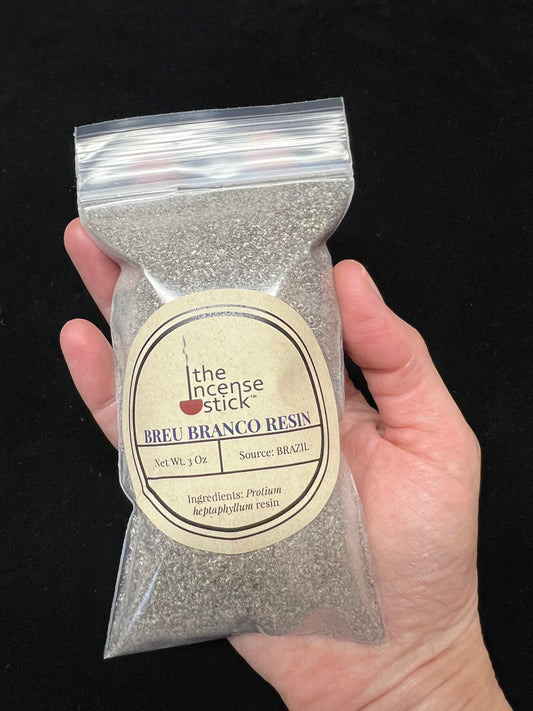 Breu Branco Resin Powder | 3 ounces | Natural Tree Resin | 100% Natural Protium heptaphyllum resin | Brazilian White Breu