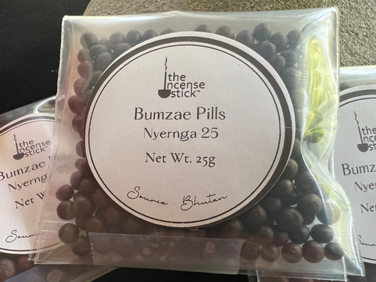 Bumzae Nyernga 25 Pills | 25 grams | Bhutan