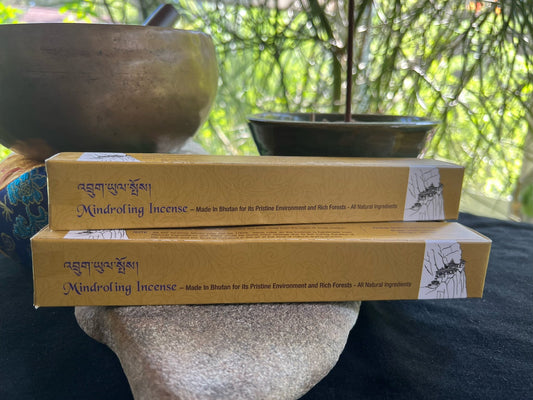 Mindroling Incense | Bhutanese Incense | 30 sticks | 8 inches | Bhutan Jewel Incense House