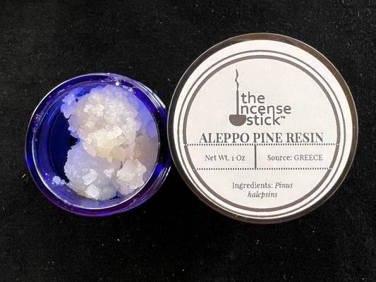 Aleppo Pine Resin | 1 ounce | Natural Tree Resin | Greece | Pinus halepensis
