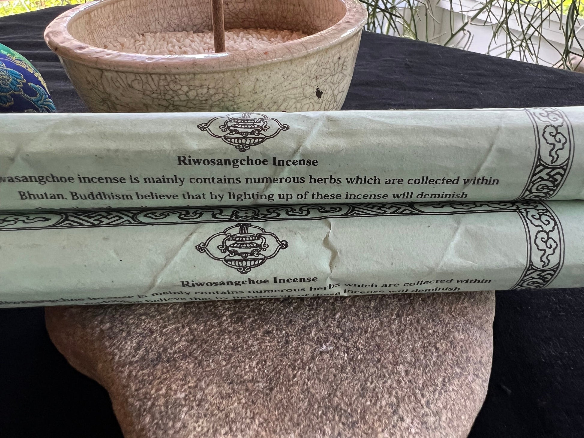 Riwosangchoe Incense | Bhutanese Himalayan Style Incense | 30 sticks | 9 inches | Chimi Incense