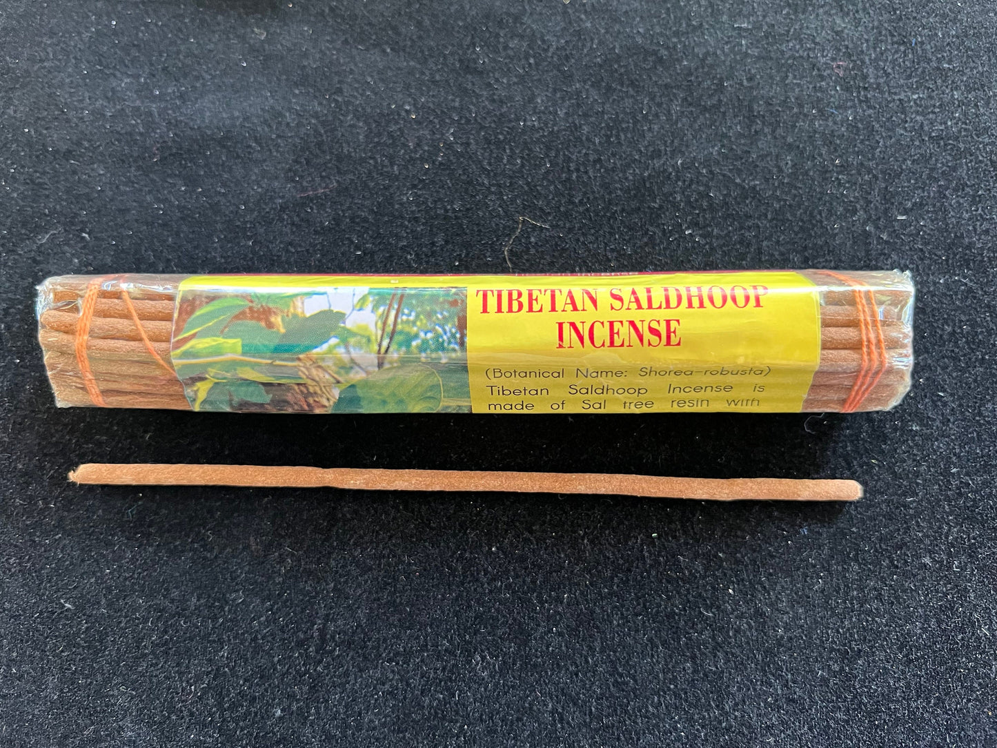 Tibetan Saldhoop Incense | Himalayan Incense | 37 sticks | 6.5in