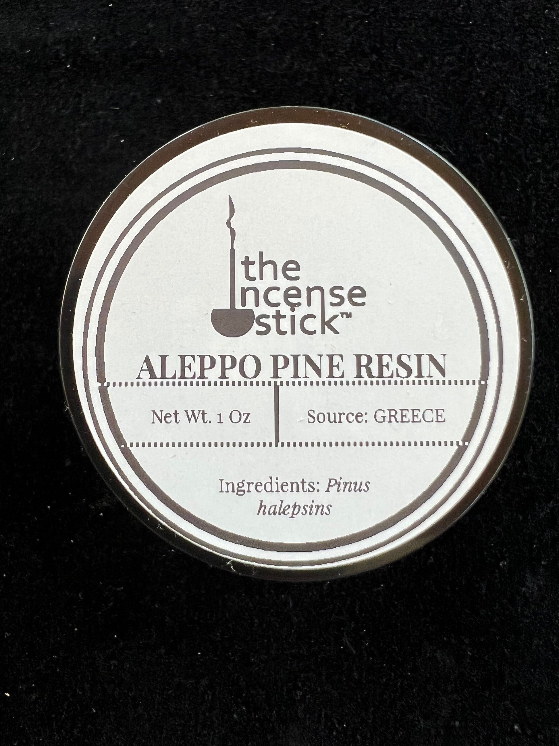 Aleppo Pine Resin | 1 ounce | Natural Tree Resin | Greece | Pinus halepensis