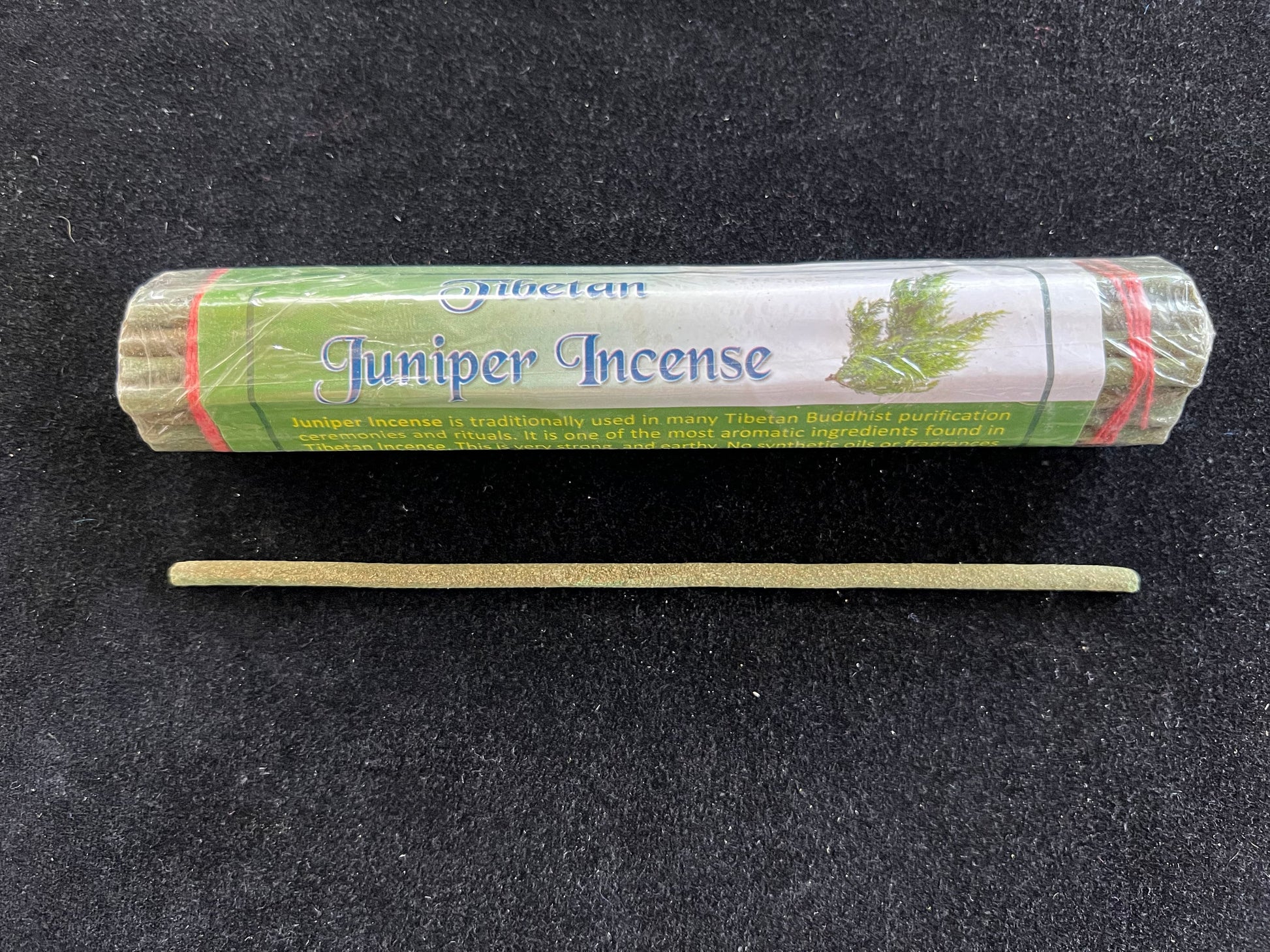 Tibetan Juniper Incense | Himalayan Incense | 37 sticks | 6.5in