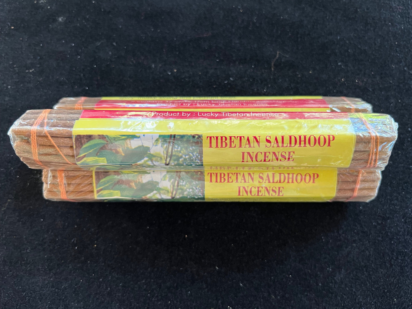 Tibetan Saldhoop Incense | Himalayan Incense | 37 sticks | 6.5in