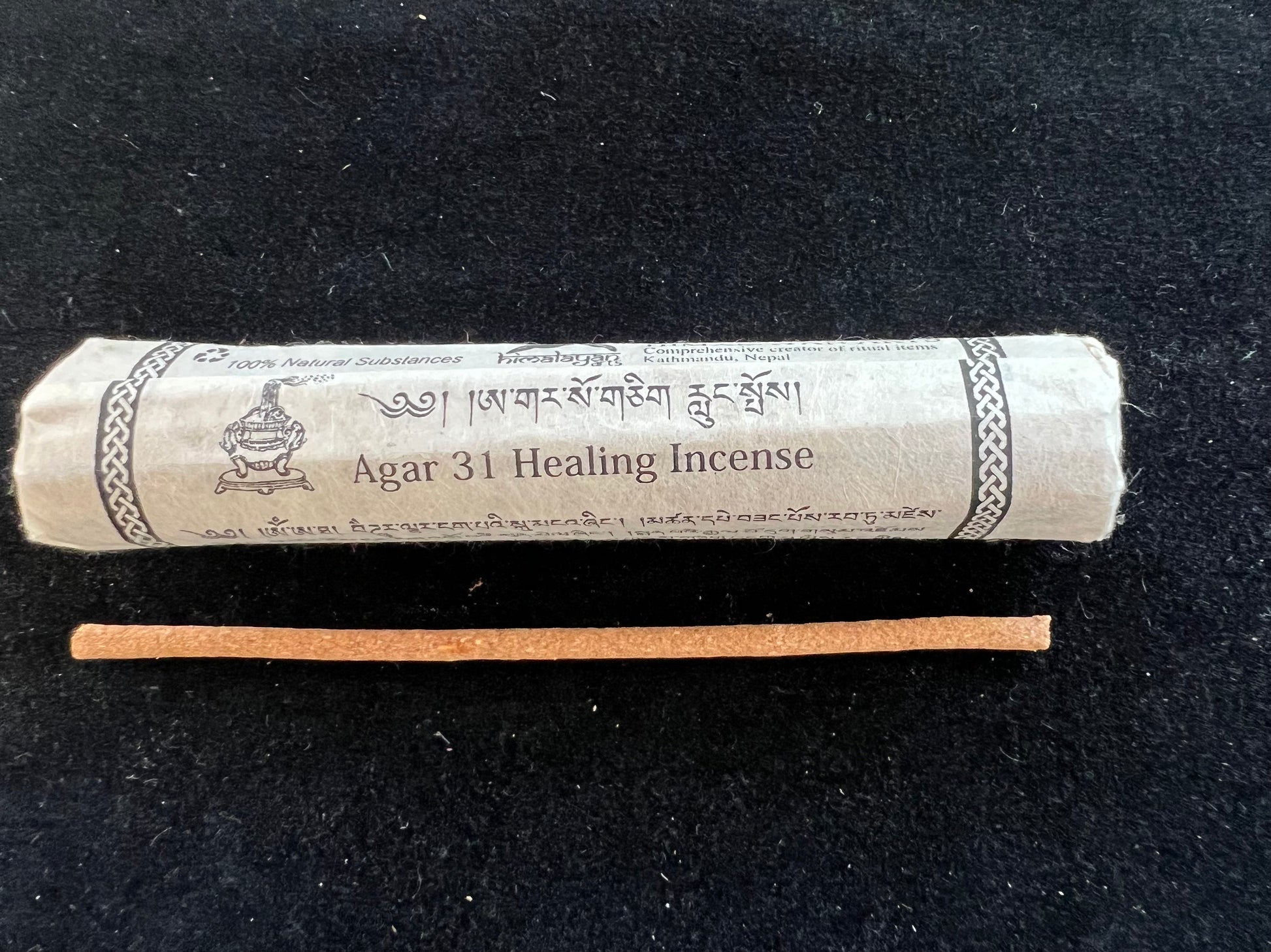 Agar 31 Healing Incense | Tibetan Incense | 25 sticks | Himalayan Arts