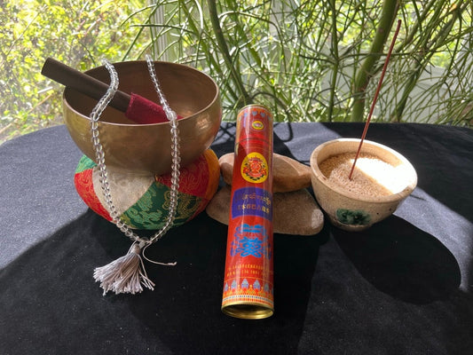 Nyemo Tunba Ancient Tibetan Incense | Tibet | 80 sticks | 9 inches long