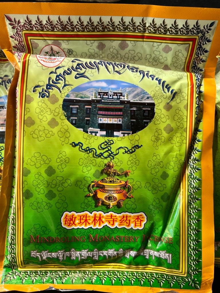 Mindroling Monastery Sang Incense Powder | 130 grams | Tibet | Mindrolling